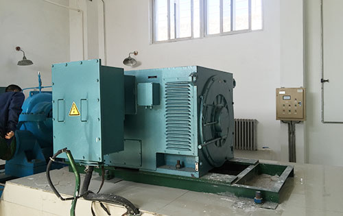 黑河某水电站工程主水泵使用我公司高压电机